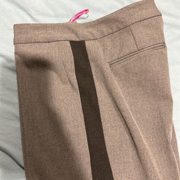 Bootcut pants with tuxedo stripe - Picture 3 of 3